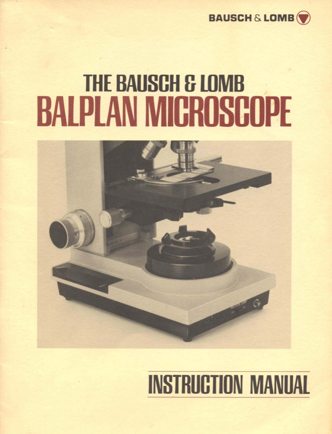 A manual for a microscope
Description automatically generated