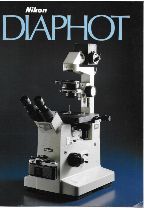 A close-up of a microscope
Description automatically generated