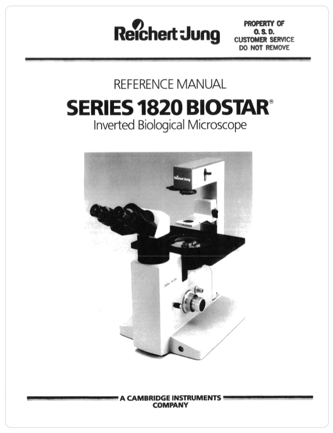 A manual of a microscope
Description automatically generated