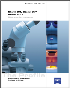 A brochure of a microscope
Description automatically generated